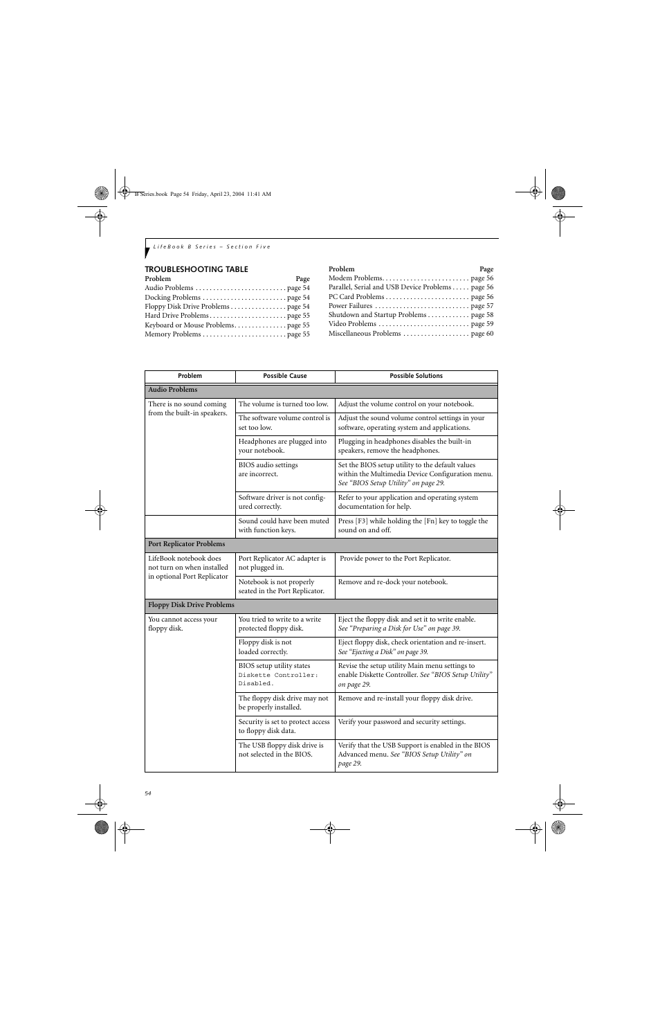 FUJITSU B3020D User Manual | Page 61 / 115