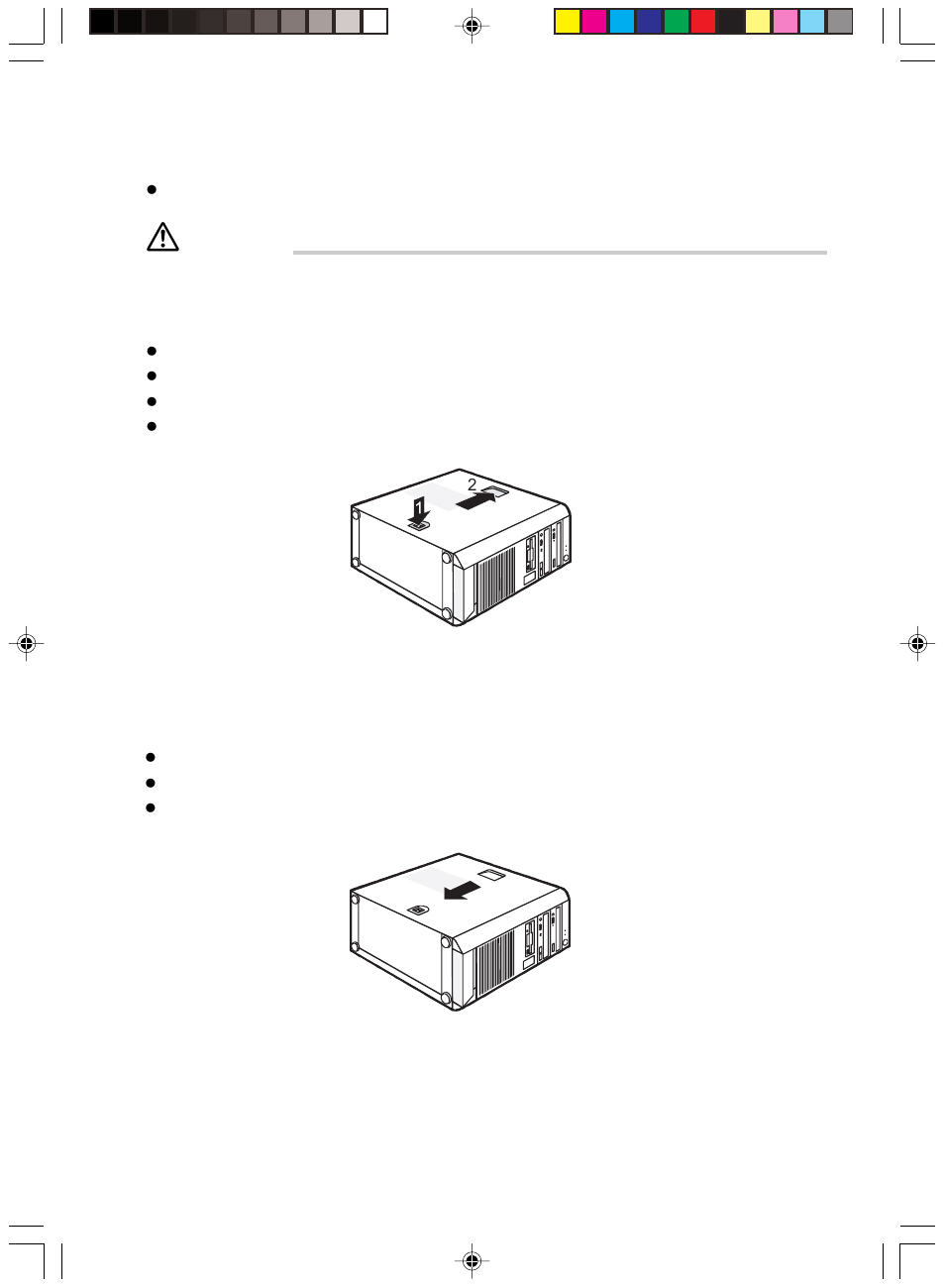 Opening the casing, Closing the casing, Caution | FUJITSU DESKPOWER P310 User Manual | Page 45 / 56
