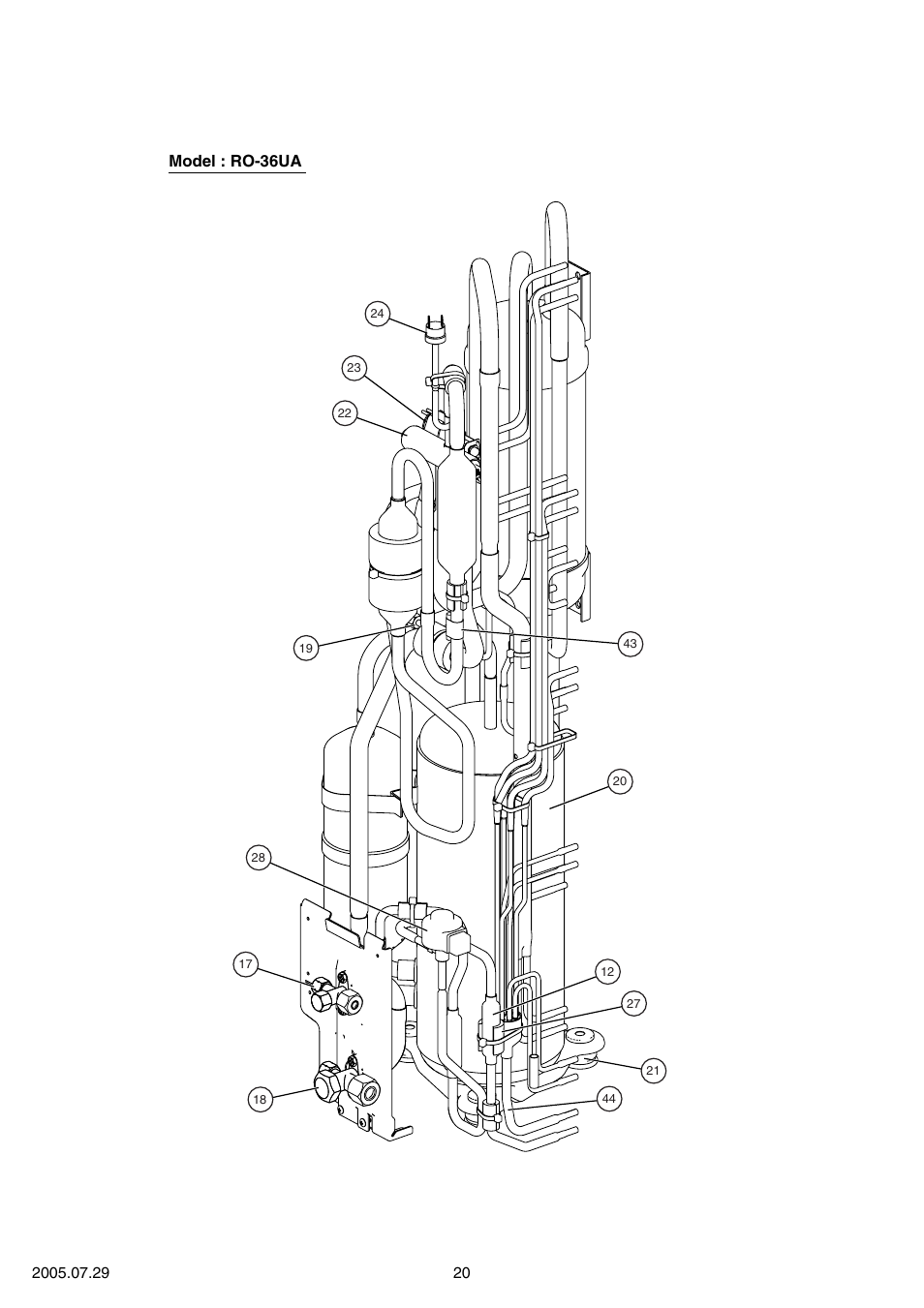 FUJITSU RY-36UA User Manual | Page 21 / 27