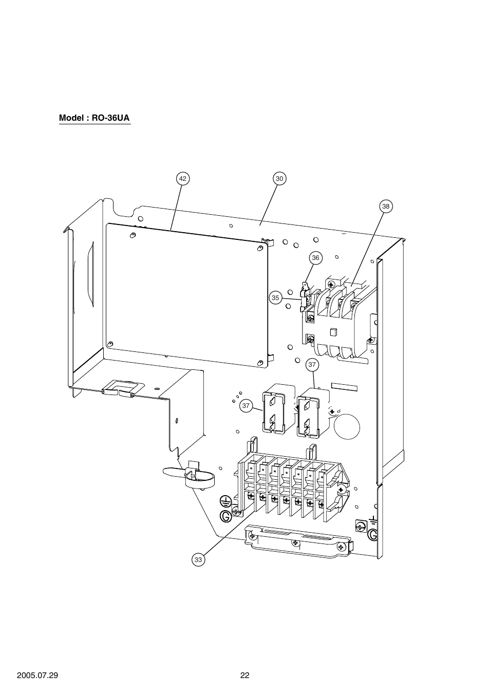 FUJITSU RY-36UA User Manual | Page 23 / 27