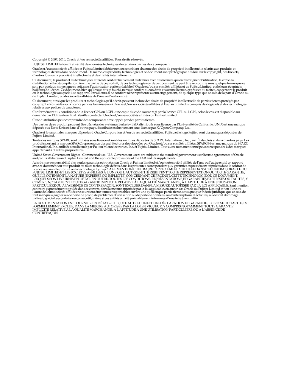FUJITSU SPARC Enterprise Server M5000 User Manual | Page 3 / 62