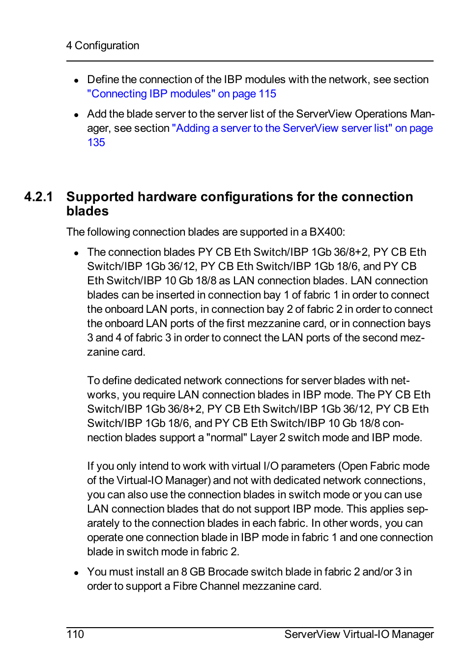 FUJITSU ServerView Virtual-IO Manager V3.1 User Manual | Page 110 / 362