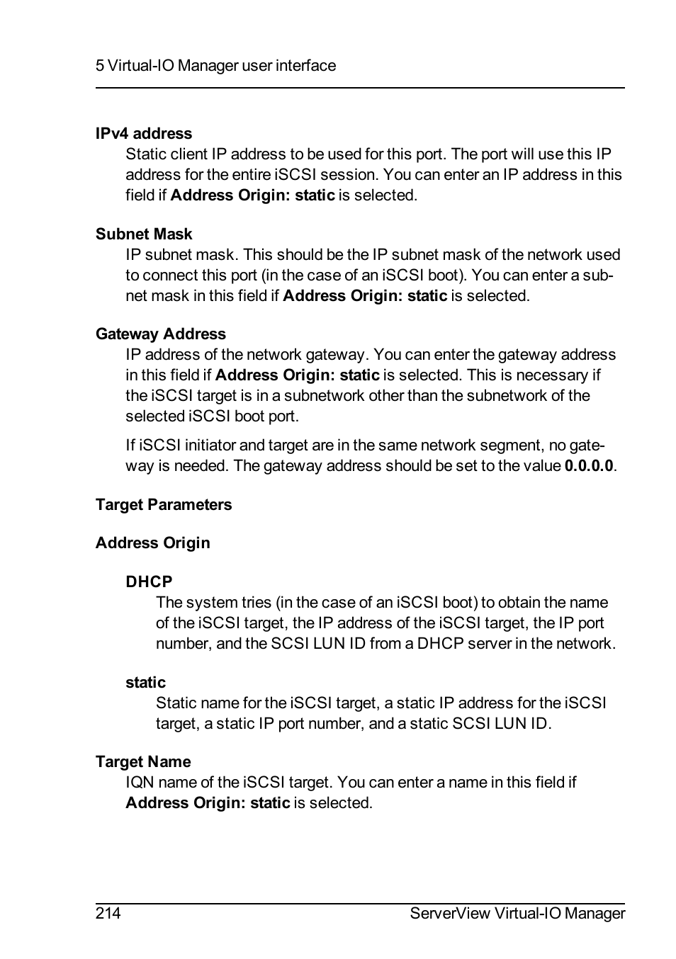 FUJITSU ServerView Virtual-IO Manager V3.1 User Manual | Page 214 / 362