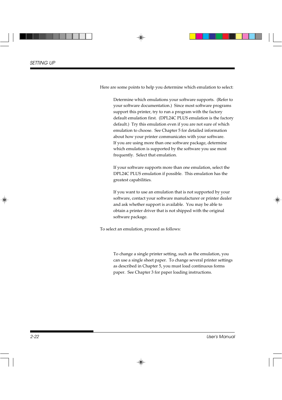 FUJITSU DL3800 User Manual | Page 44 / 262