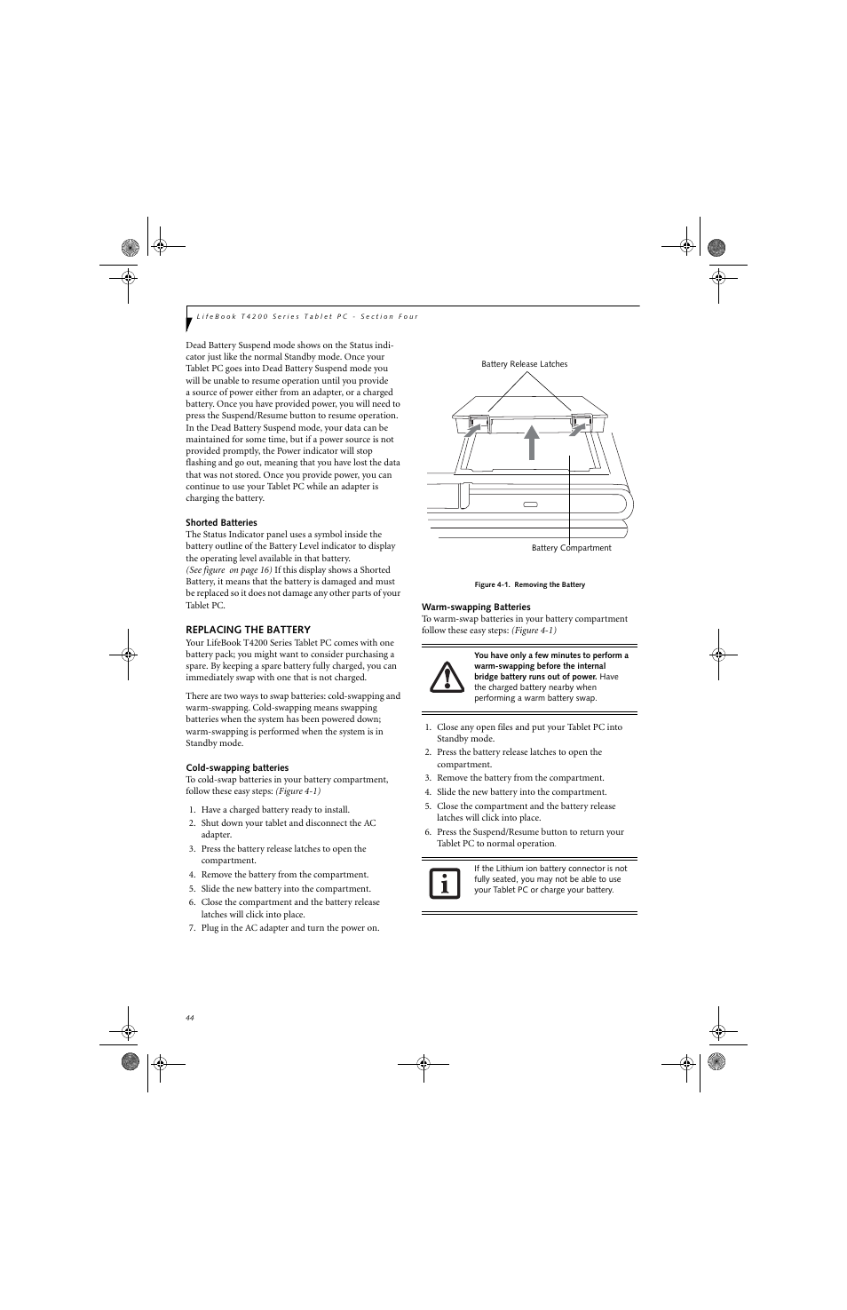 FUJITSU T4220 User Manual | Page 54 / 136