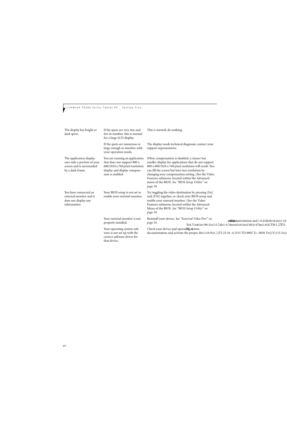 FUJITSU T4220 User Manual | Page 74 / 136