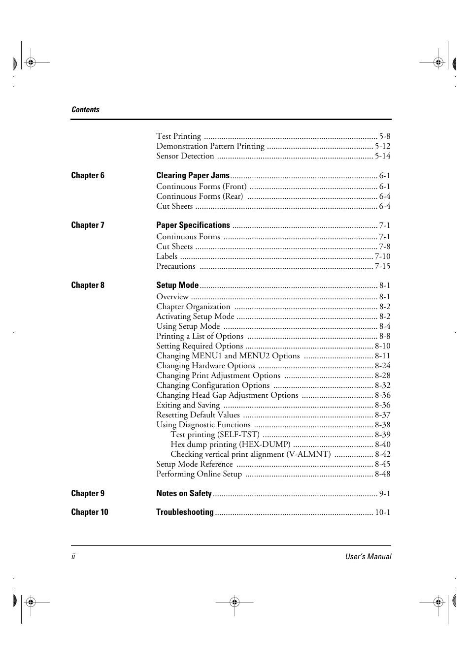 FUJITSU DL6400 User Manual | Page 9 / 247