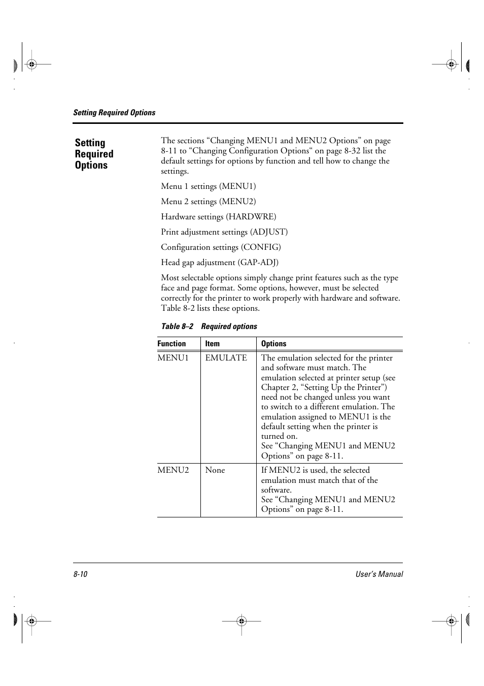 Setting required options | FUJITSU DL6400 User Manual | Page 91 / 247