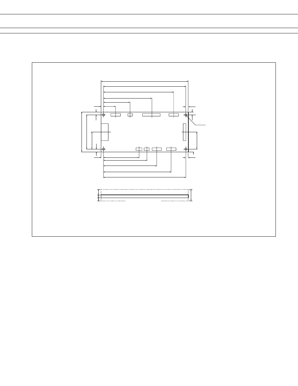 Interface board unit: mm, Mounting height | FUJITSU FTP-624MCL303 User Manual | Page 5 / 7