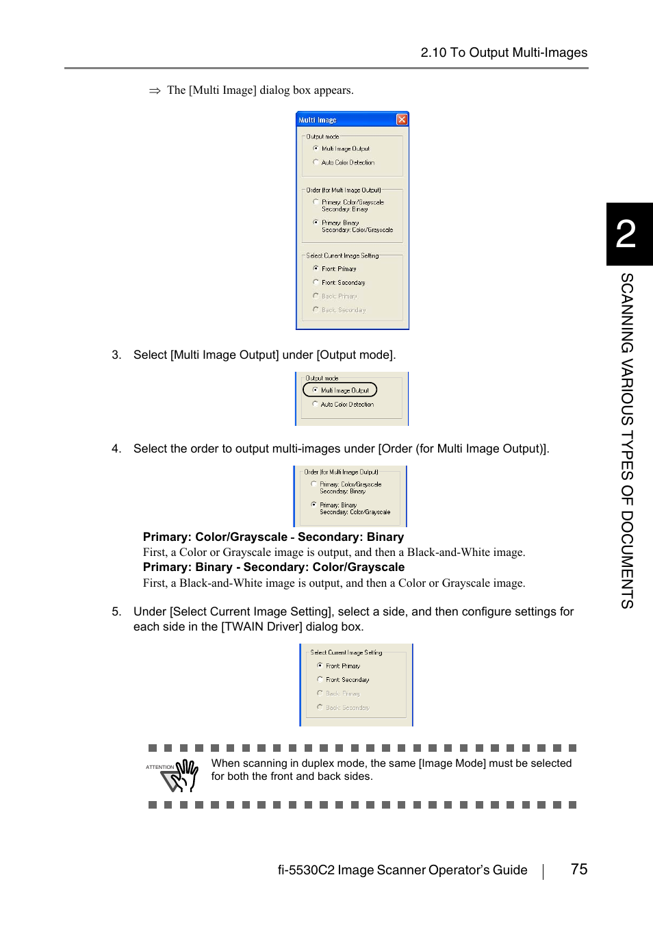 FUJITSU IMAGE FI-5530C2 User Manual | Page 91 / 179