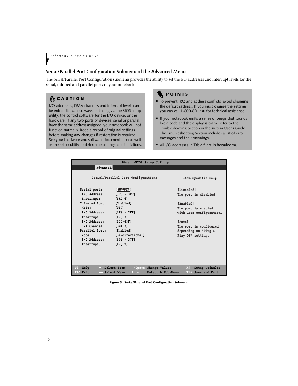 FUJITSU E7110 User Manual | Page 12 / 28