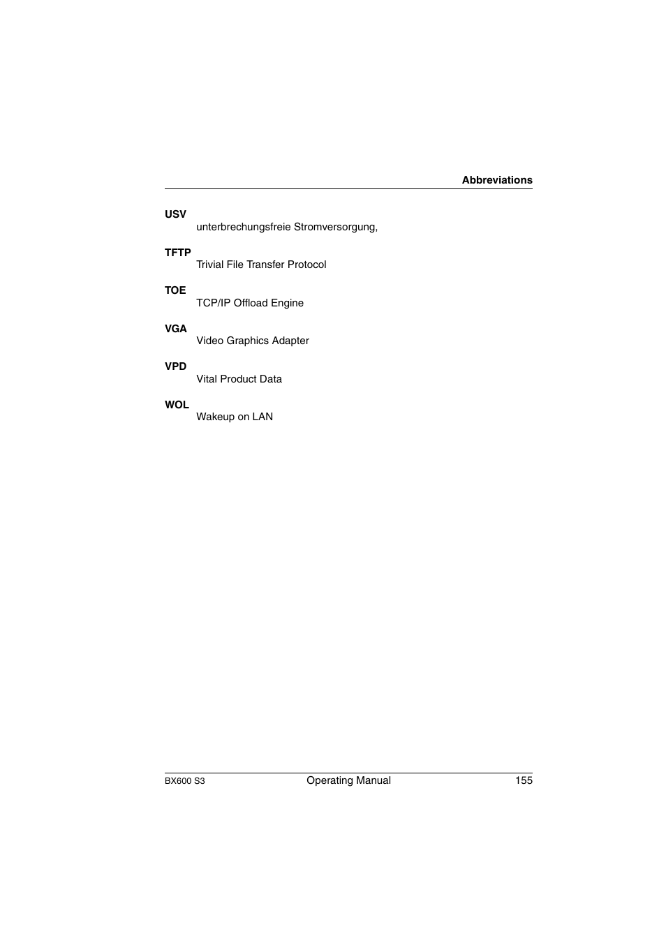 FUJITSU PRIMERGY BX600 S3 User Manual | Page 155 / 164