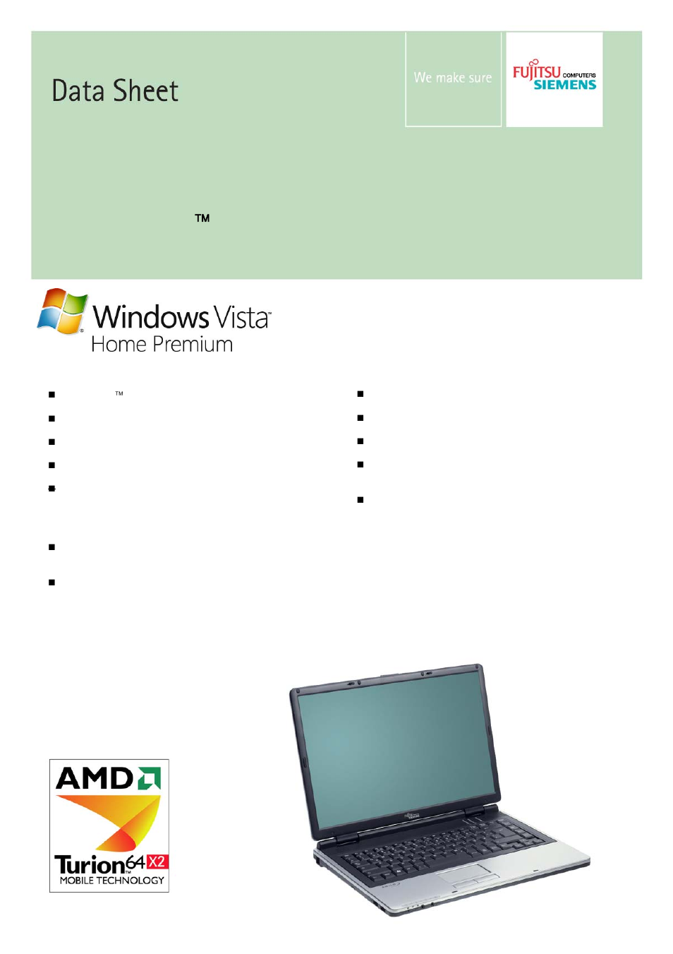 FUJITSU AMILO Pa 2510-25P User Manual | 2 pages