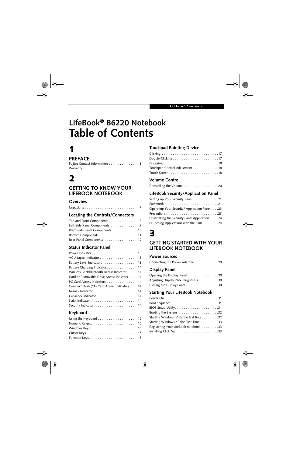 FUJITSU B6220 User Manual | Page 5 / 128