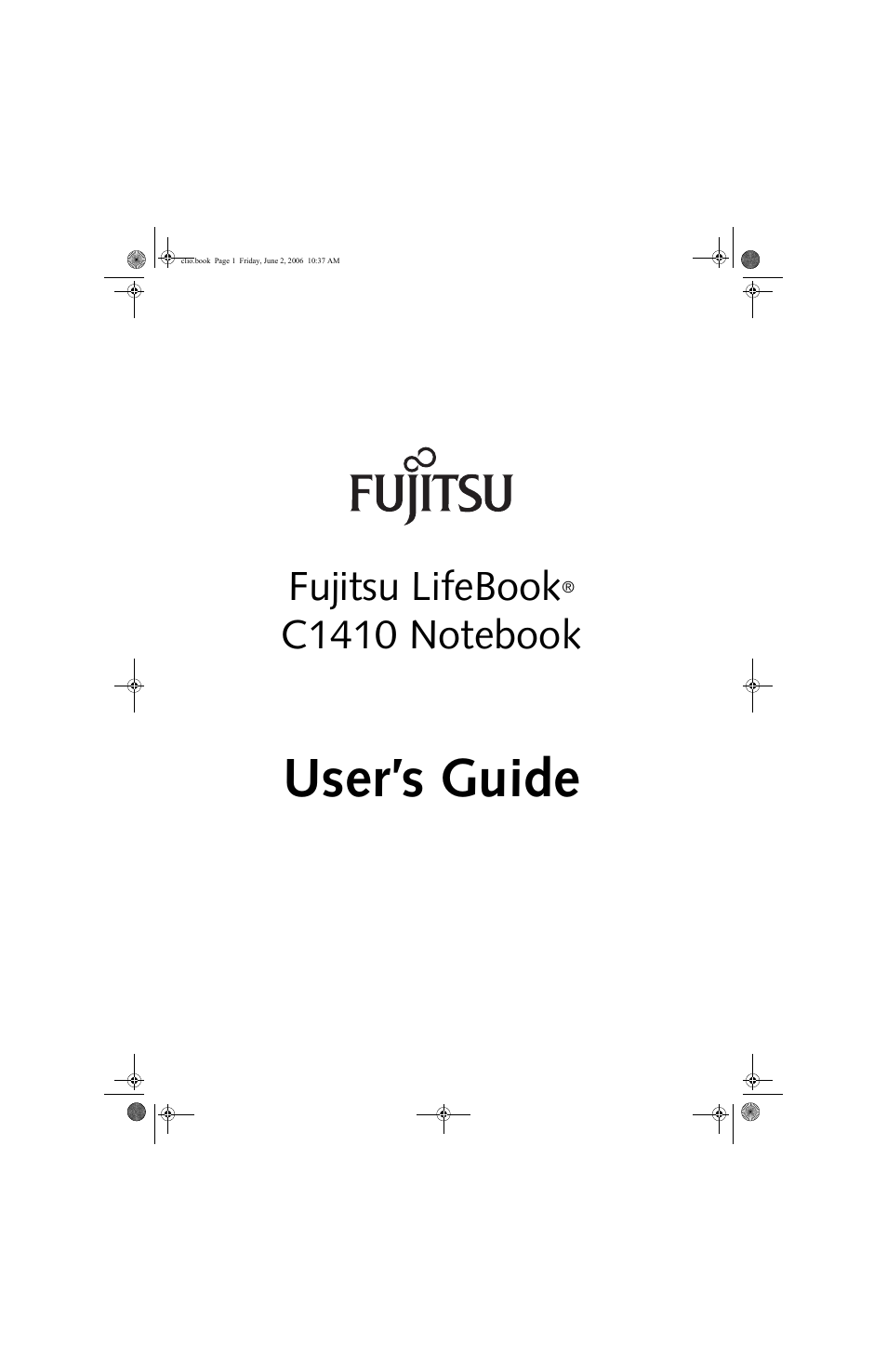 FUJITSU C1410 User Manual | 112 pages