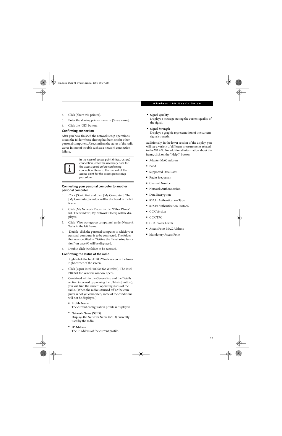 FUJITSU C1410 User Manual | Page 101 / 112