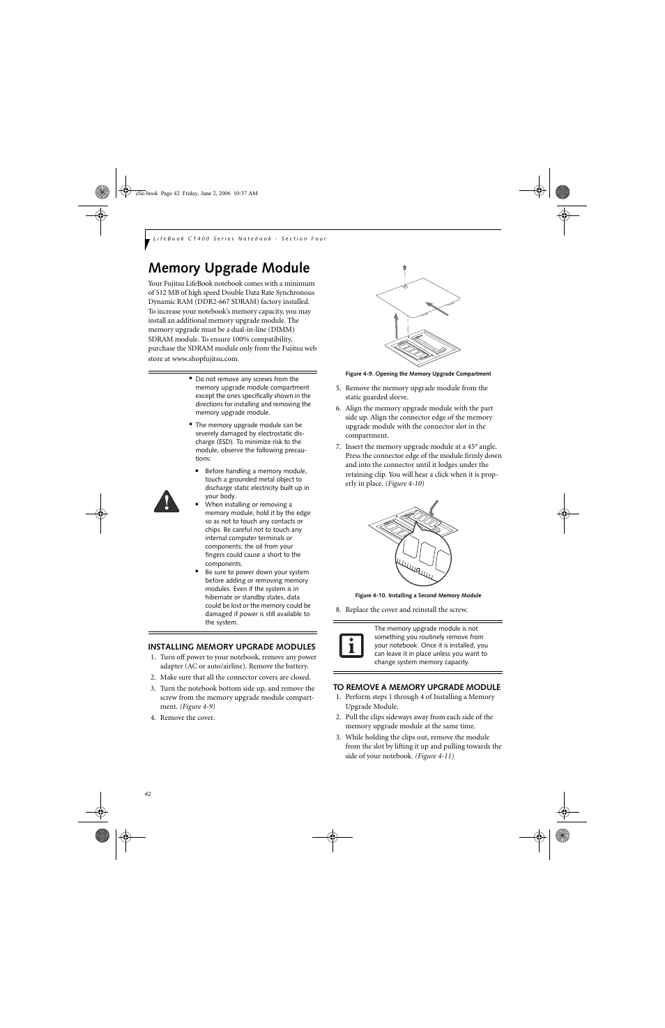 FUJITSU C1410 User Manual | Page 52 / 112