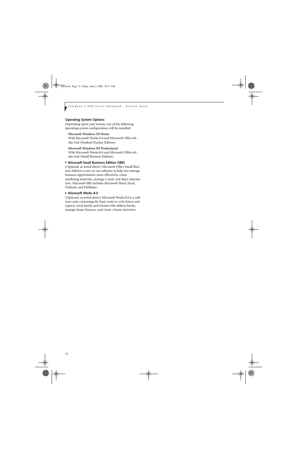 FUJITSU C1410 User Manual | Page 82 / 112