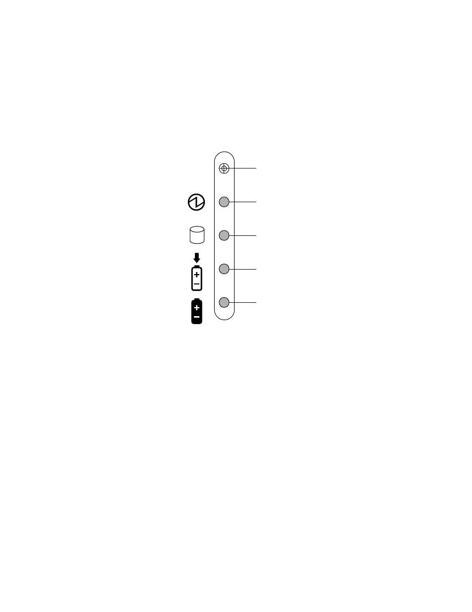 Status lights, Status lights on the point 510 pen tablet, Status lights 1 | FUJITSU 510 User Manual | Page 13 / 40