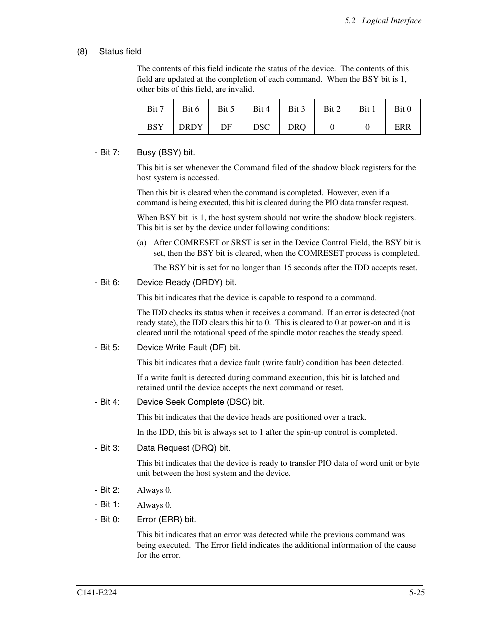 FUJITSU MHV2060BH User Manual | Page 101 / 274