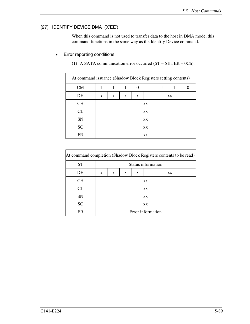FUJITSU MHV2060BH User Manual | Page 165 / 274