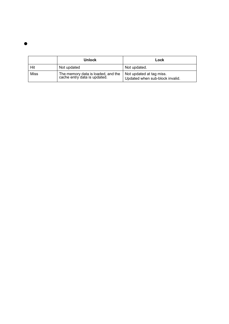 Cache entry update, Cacheable areas in the instruction cache, Settings for handling the i-cache | FUJITSU MB91460 SERIES FR60 User Manual | Page 202 / 1038