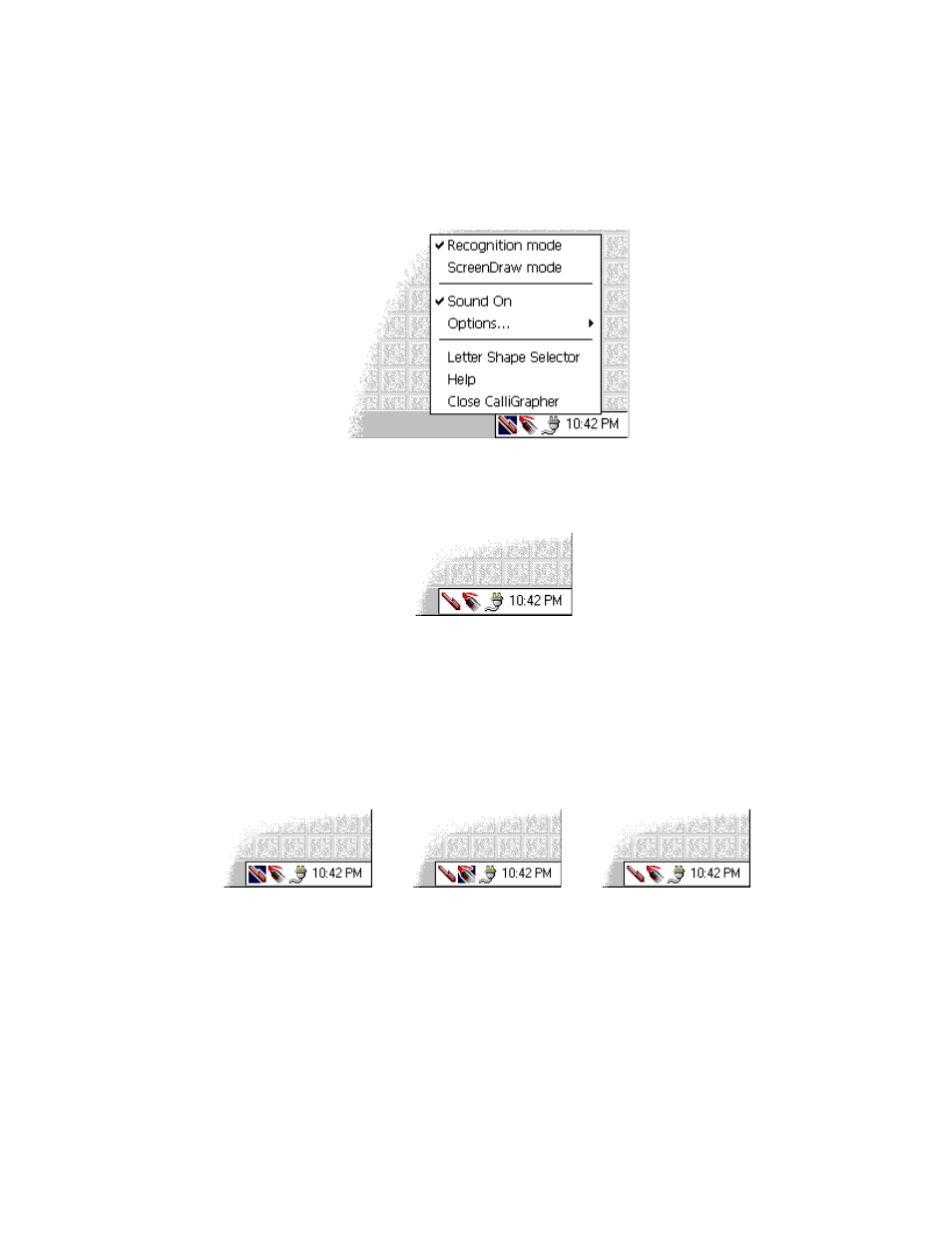 The two icons explained | FUJITSU 200 User Manual | Page 73 / 130