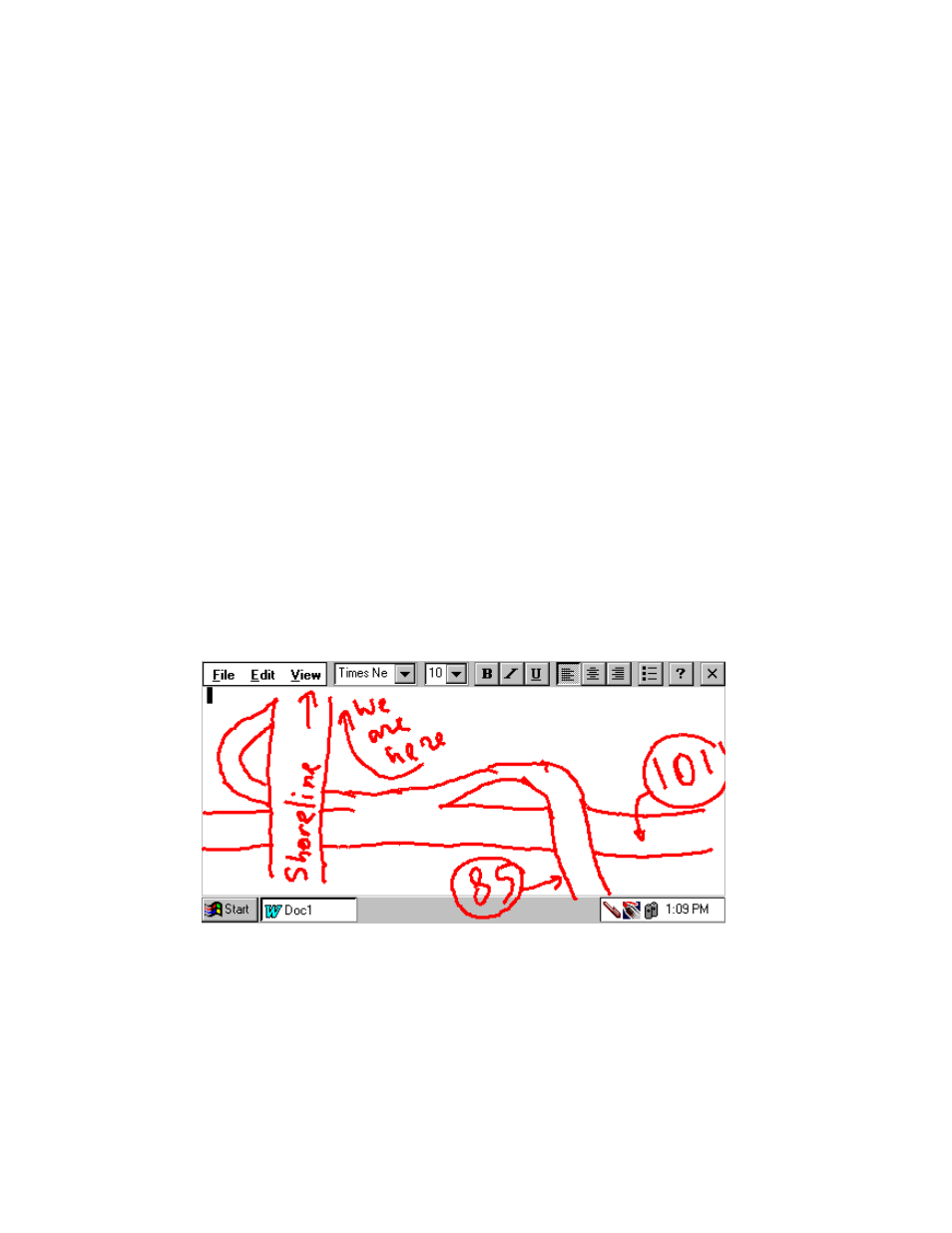 How to select text using pen (stylus), Screen drawing, Screen drawing 4 | FUJITSU 200 User Manual | Page 92 / 130