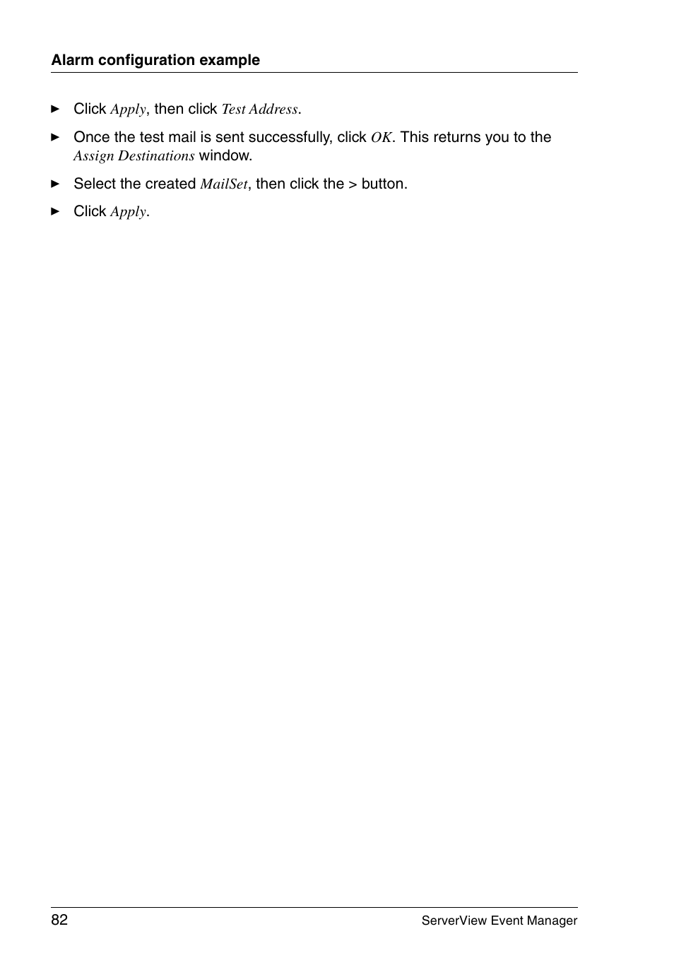 FUJITSU ServerView V6.00 User Manual | Page 82 / 174