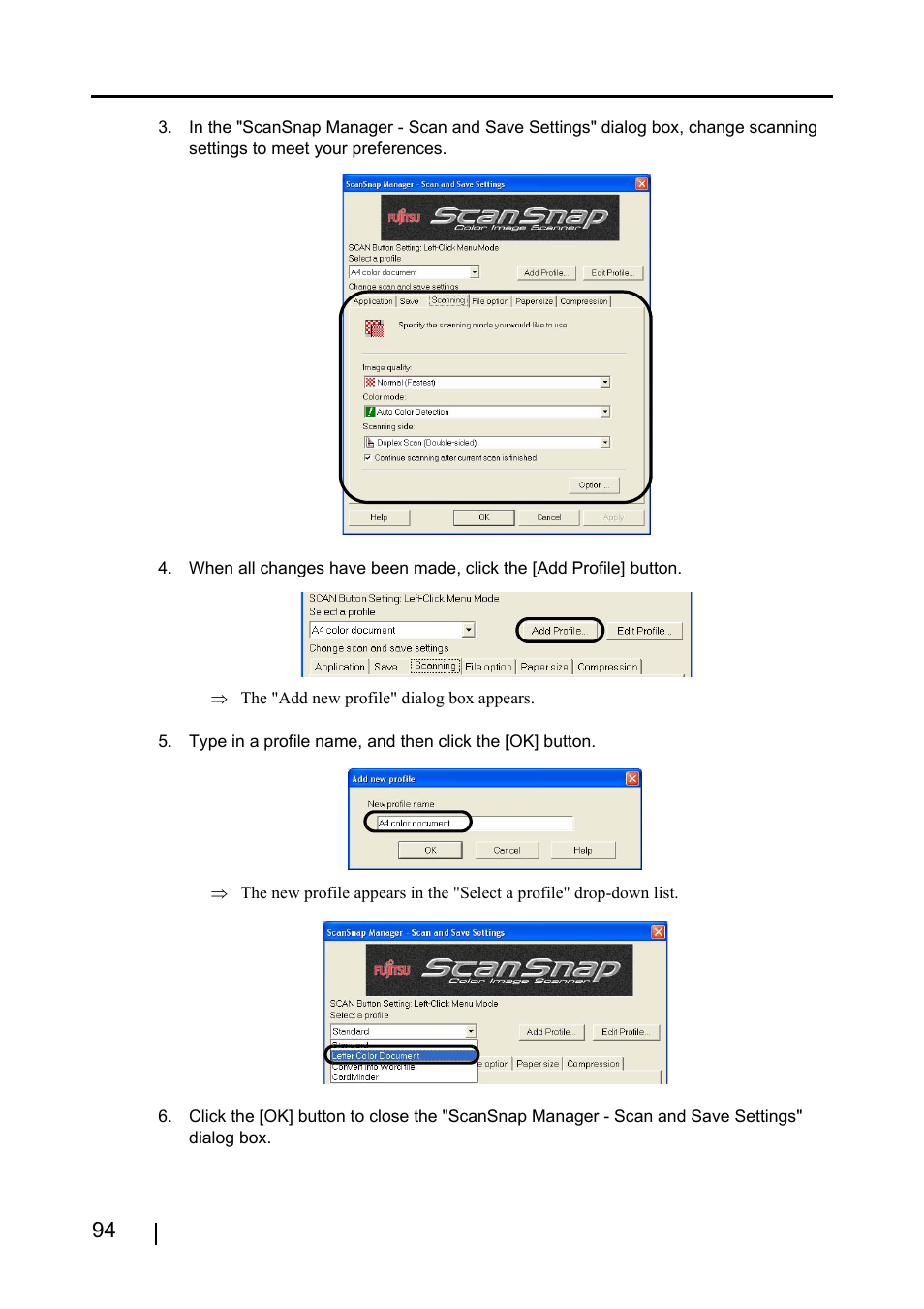 FUJITSU ScanSnap S510 User Manual | Page 114 / 287
