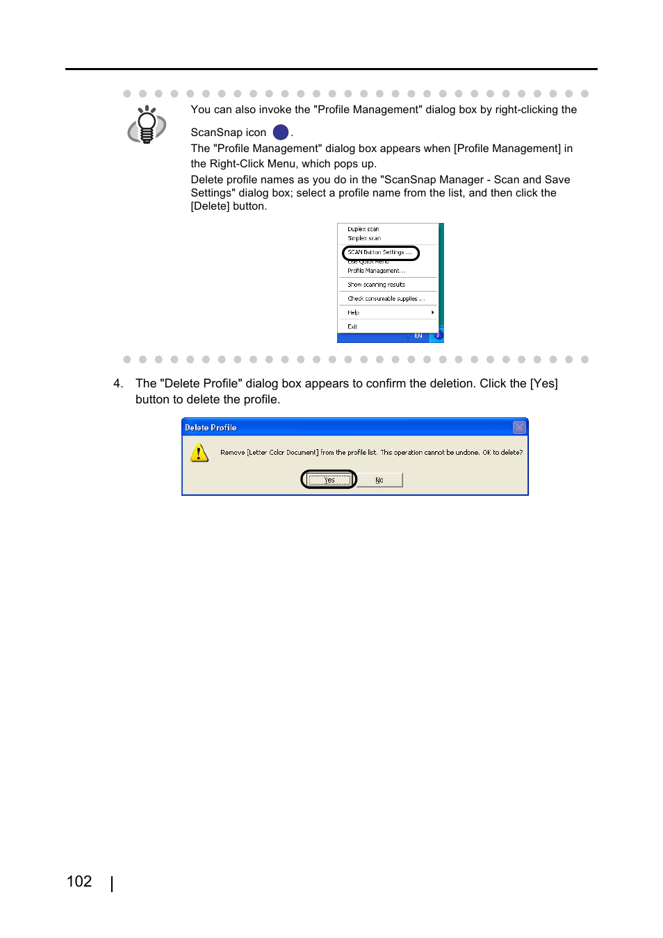 FUJITSU ScanSnap S510 User Manual | Page 122 / 287