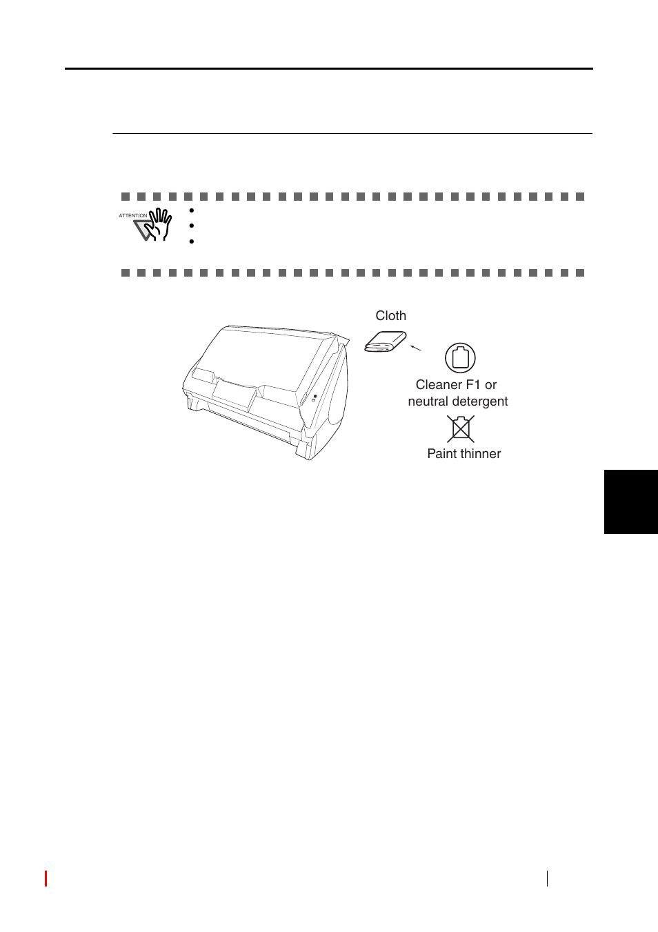 2 cleaning the scanner exterior & stacker | FUJITSU ScanSnap Color Image Scanner S510M User Manual | Page 143 / 171