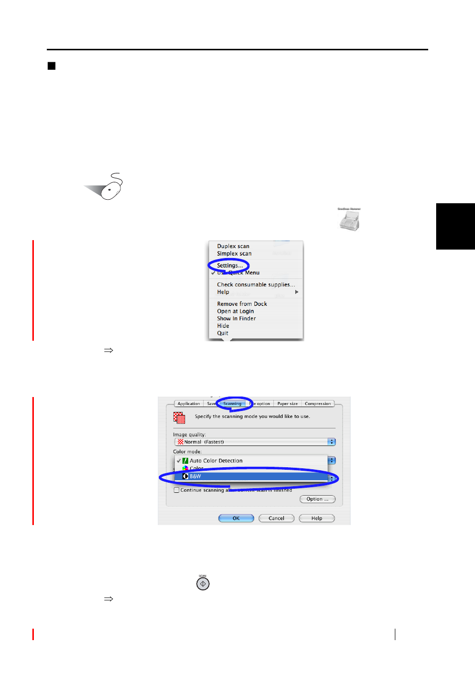 FUJITSU ScanSnap Color Image Scanner S510M User Manual | Page 79 / 171