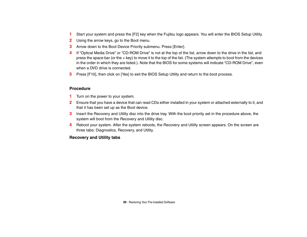 FUJITSU LifeBook A3210 User Manual | Page 104 / 183