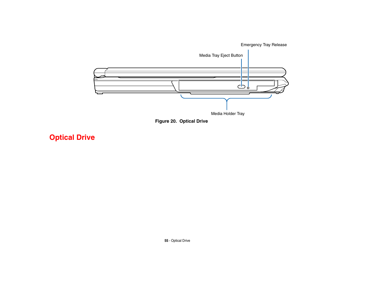 Optical drive | FUJITSU LifeBook A3210 User Manual | Page 60 / 183