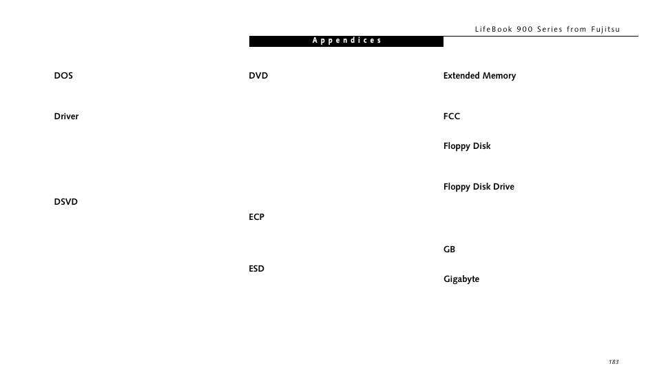 FUJITSU LIFEBOOK 990TX2 User Manual | Page 192 / 209