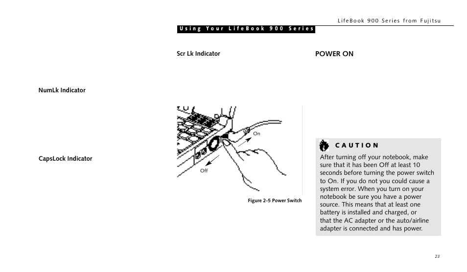 FUJITSU LIFEBOOK 990TX2 User Manual | Page 33 / 209