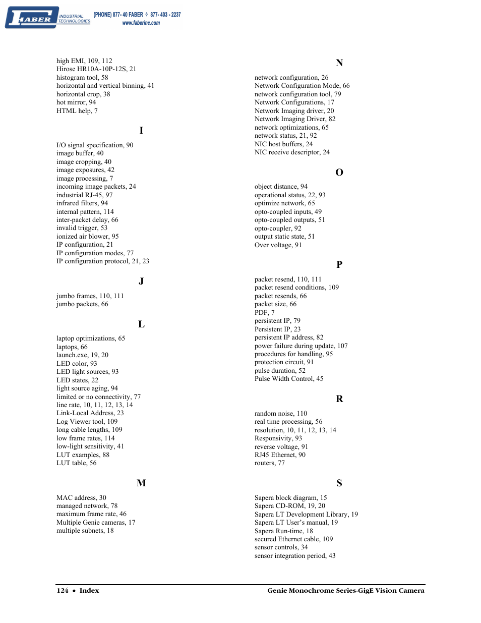 Faber Genie M1600 User Manual | Page 126 / 127