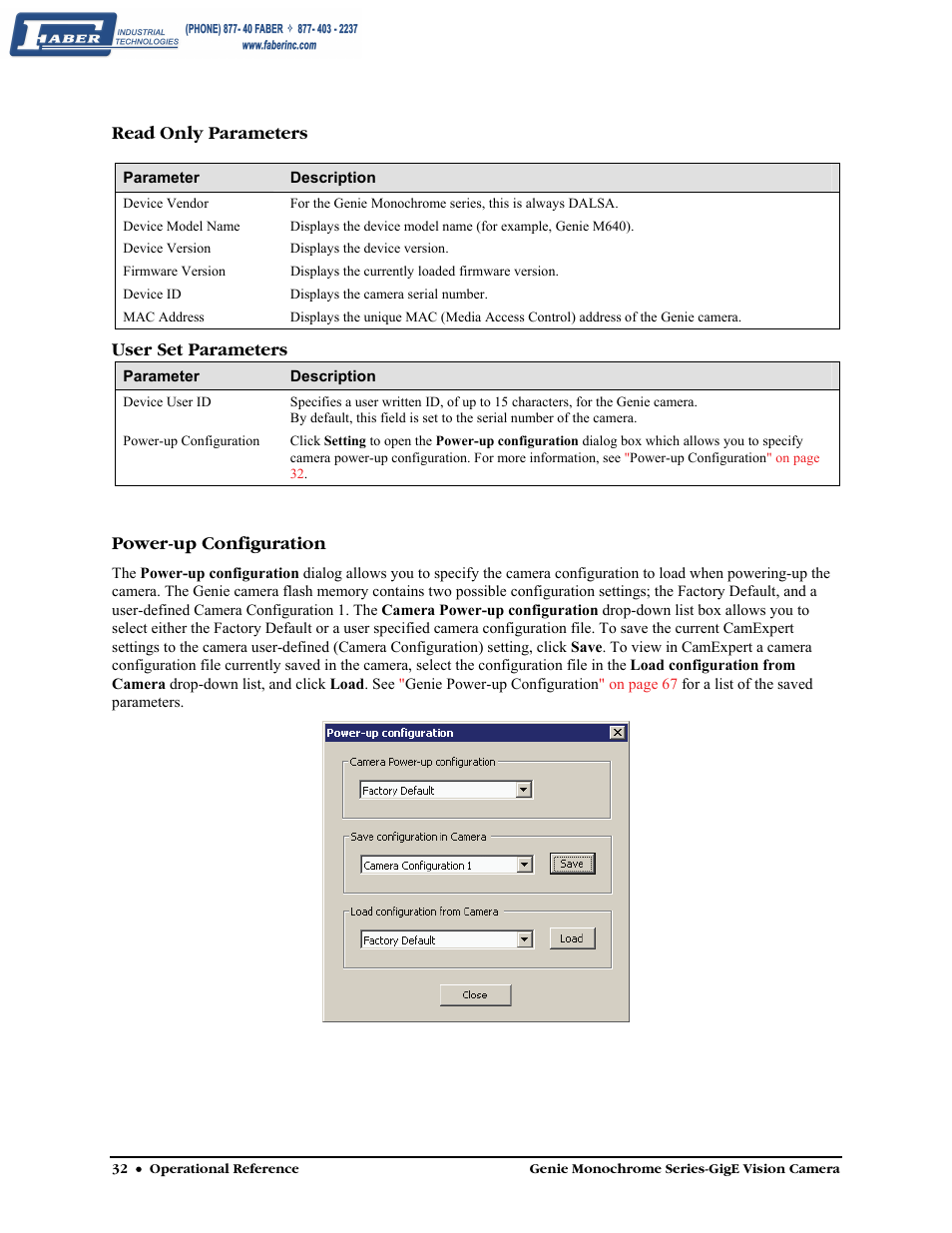 Power-up configuration | Faber Genie M1600 User Manual | Page 34 / 127