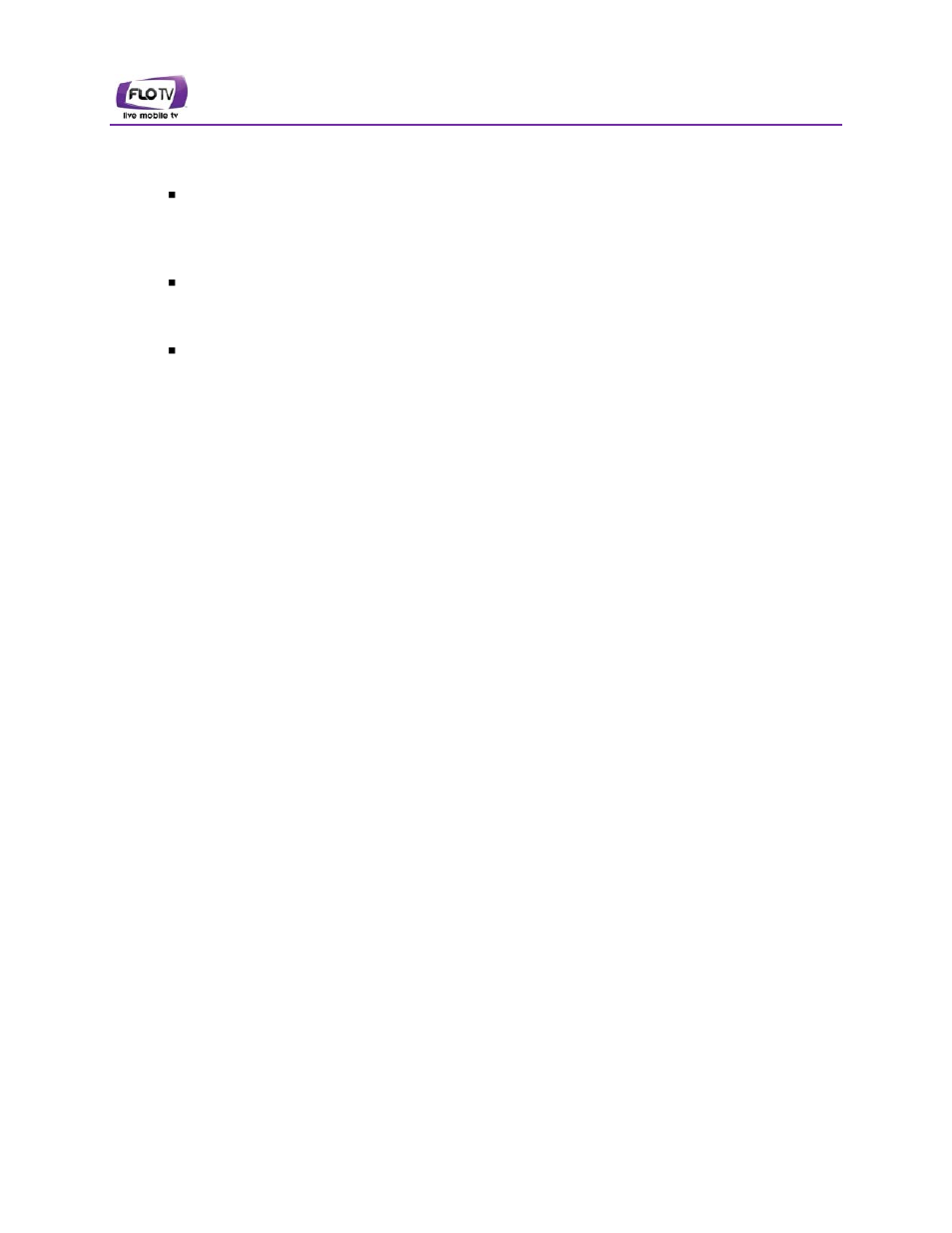 FLO TV PTV350 User Manual | Page 10 / 48