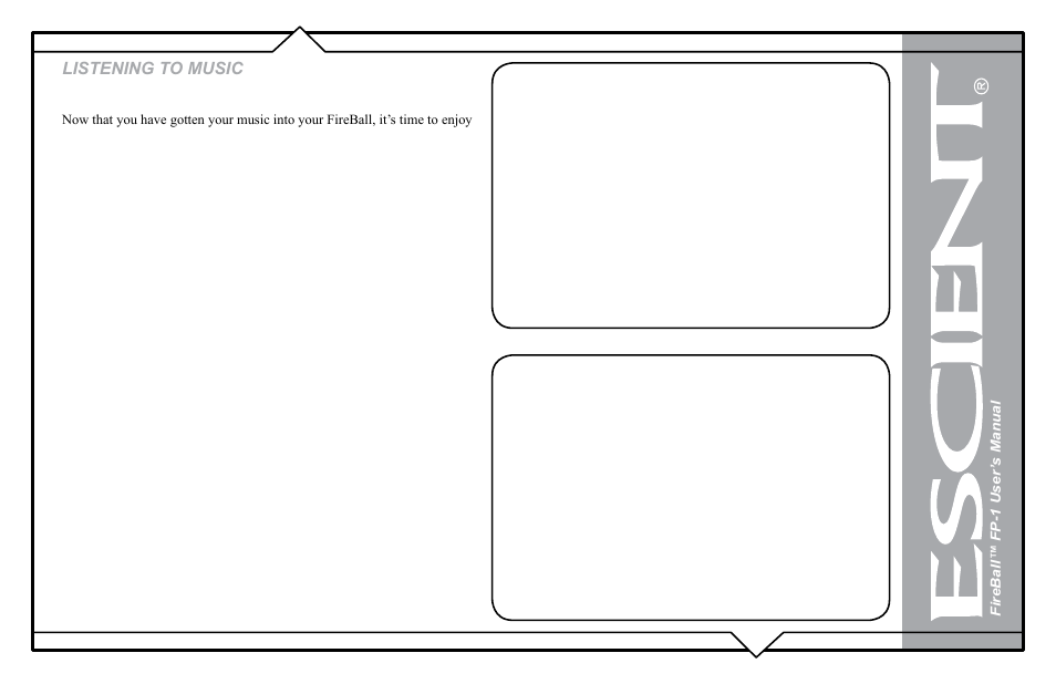 Listening to music | Flying Pig Systems FireBallTM FP-1 User Manual | Page 23 / 77