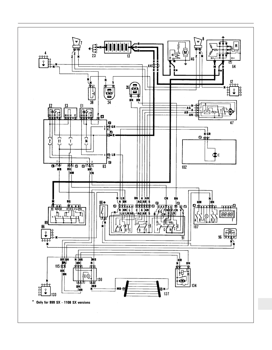 FIAT Uno 45 User Manual | Page 274 / 303