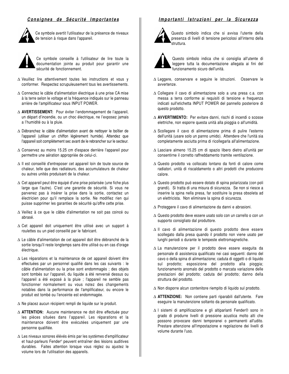 Fender Bassman 400 User Manual | Page 4 / 20