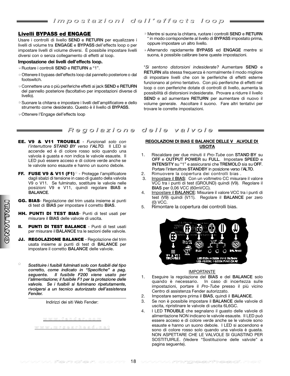 Fender Pro Reverb Amp User Manual | Page 18 / 28