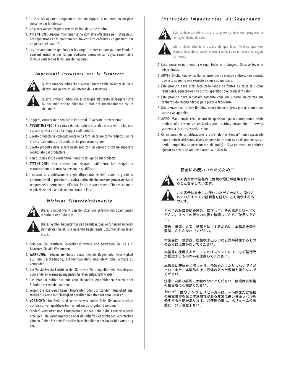Fender Super Sonic 100 412 ST User Manual | Page 3 / 12