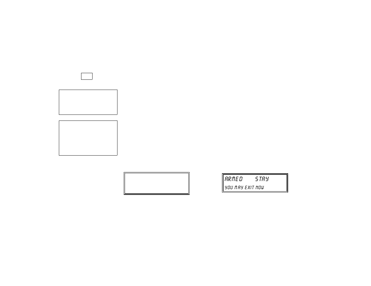 Arming perimeter only, Arme d, Stay | First Alert FA142C User Manual | Page 16 / 44