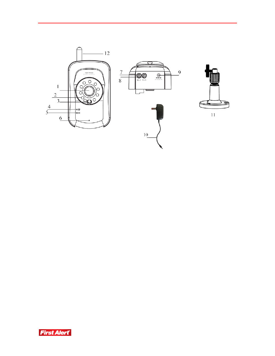 First Alert Family Monitor DWB-700 User Manual | Page 6 / 12