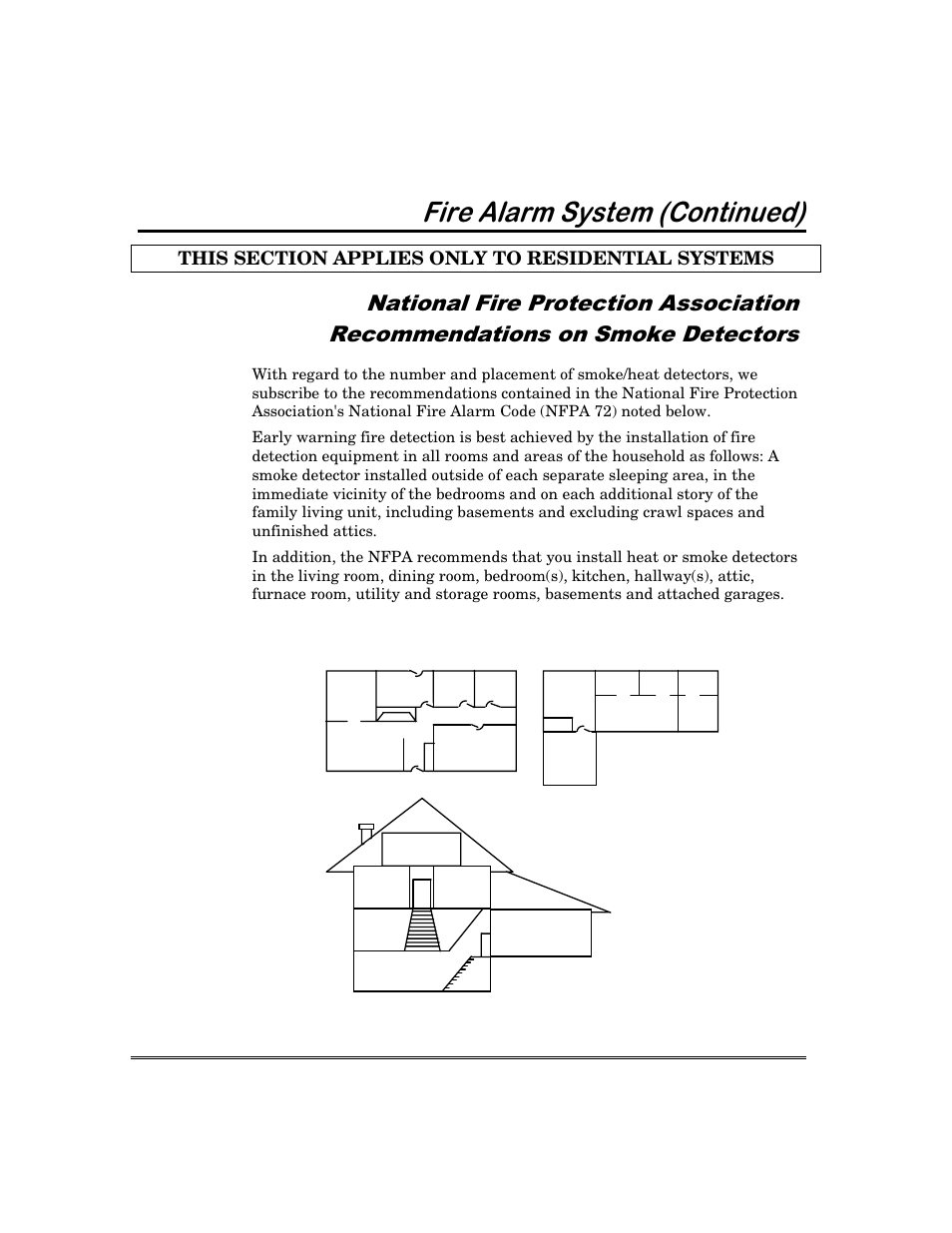 Luh$odup6\vwhp &rqwlqxhg | First Alert FA168C User Manual | Page 43 / 56