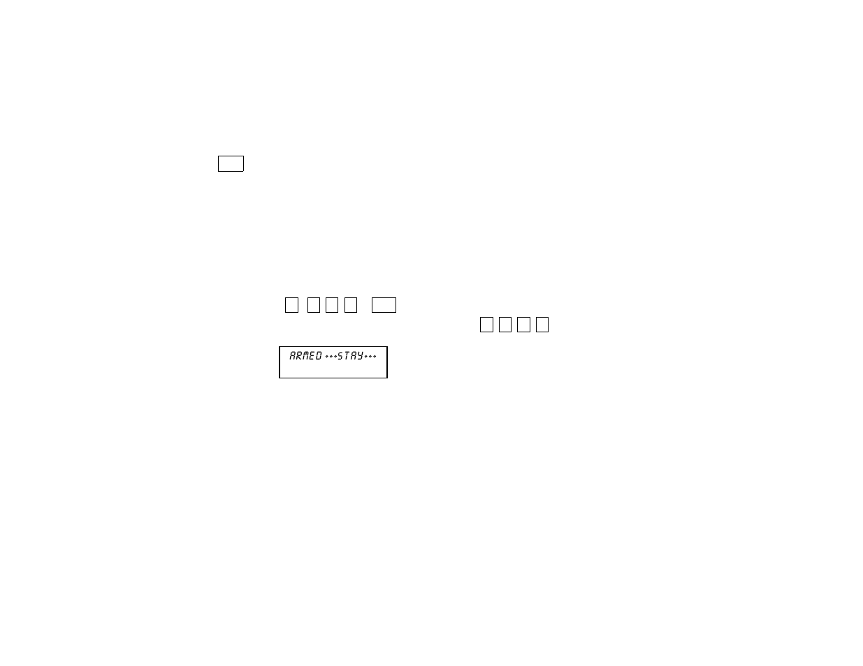 Arming perimeter only, With entry delay on) | First Alert FA162C User Manual | Page 15 / 52