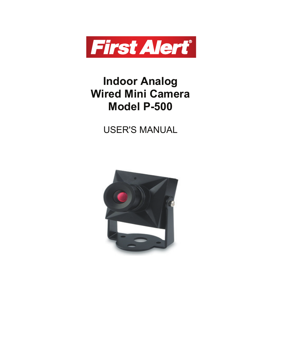 First Alert P-500 User Manual | 12 pages